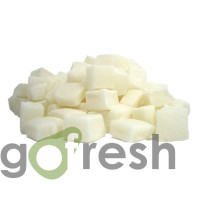 Cocos confiat cuburi 100g